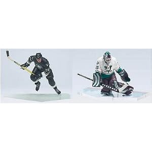 McFarlane Toys NHL Sports Picks Series 1 Lemieux and Giguere 3 Inch Figures by