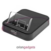 USB Sync & Charge Cradle w/ Free Oriongadgets Neck Strap for Sprint HTC Hero