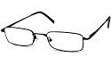 Calabria Readers Full Readers (Men) Reading Glasses - R753 Black