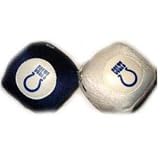 Indianapolis Colts Fuzzy Dice