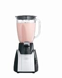 Hamilton Beach 53257 Wavestation Plus Dispensing Blender with 48-Ounce Jar, Black and Silver