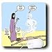 Rich Diesslins Funny Cartoon Gospel Cartoons - Mark 01-21-28 Stronger than Dirt - Casting Out a Demon - Mouse Pads