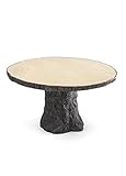 Hortense B. Hewitt Rustic Log Cake Stand Wedding Accessories