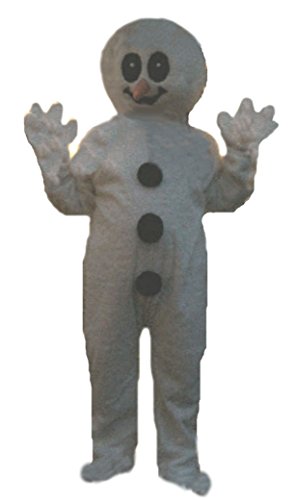 Mascots USA by CJs Huggables Custom Professional Low Cost Snowman Mascot Costume