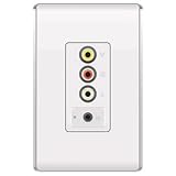 On-Q HA5201 TV Display Interface, White