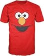 Mens Sesame Street Elmo Face T-shirt