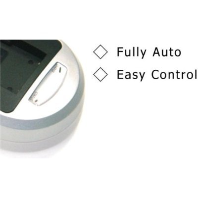 BRAND NEW AC+DC/HOME+CAR BATTERY CHARGER FOR FUJIFILM FUJI FINEPIX CAMERA MODEL F20 F47FD F40FD F45FD
