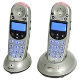 Geemarc Amplified Cordless Telephone, Silver