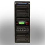 8 Burner Blu-Ray DVD/CD 10x SATA Duplicator + 500GB HDD + USB Connection
