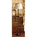 Ripple Floor Lamp in Lava Bronze Shade Type: Chrysanthemum