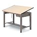 Mayline Ranger Steel Four-Post Drafting Table With tool drawer