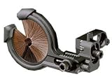 Escalade Sports Sure Shot Pro Rest Small Black Right Hand Laser-Engraved Reference Marks