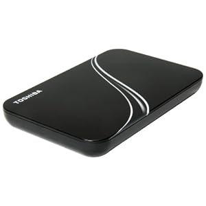 Toshiba 640 GB USB 2.0 Portable External Hard Dive HDDR640E04XK (Black)