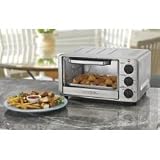 Waring WTO450 4 Slice Toaster Oven-Stainless Steel