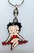 Betty Boop Metal Keyring