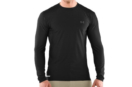 Men's HeatGear® Fitted Longsleeve Layering Golf Shirt Tops by Under Armour