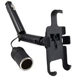Arkon Lighter Socket Pedestal W/ Power Dongle For Apple Iphone