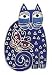 Clearly Charming Feline Flutterbyes Silver Pin by Laurel Burch ( cat jewelry, kitten, kitty, feline, animal)