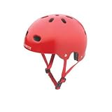 Pryme 8 V2 Helmet, SM / MD (55-57 cm), Red, w/Red, Straps