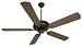Craftmade CD52EB 52-Inch Contractor's Design Ceiling Fan with BCD52-WB6 Walnut Blade Set, European Bronze