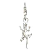 Les Poulettes Jewels - Charms Bracelet Salamander Sterling Silver- with Lobster Clasp