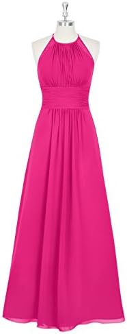 Emyrin Lace Fuchsia Bridesmaid Dresses Panels Lining Lace Straps Waist-cinching