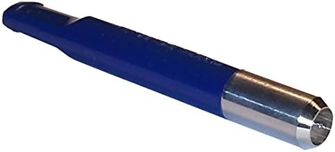 Reusable Stealth Plastic Smoking Accessory - Includes DC Crafts Stash Container (Blue)