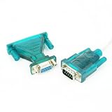 USB to RS232 DB9 Serial Cable + DB25 Pin Adapter / Port Adapter Converter for GPS, PDA, PC, Modem