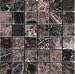 Emperador Dark Select Marble 2x2" Polished Mosaic