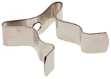 Adjustable Clip 5/8 To 1-1/4Spring Steel Tempered And Chrome Plated