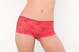 Open Crotch Lace Thong (Non-Packaged)