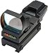 TruGlo Dual Color Red & Green Illumination 4 Dot Reticle Crossbow Scope Black Md: TG8350B4