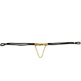 Watch Band Black Cord with Gold plated Clasp for Antique Watches 