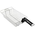 Cuisnart CGB-120 4-Inch Deep Stainless Steel Grilling Basket with Removable Handle