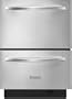 Kitchenaid KUDD03DTSS Double Drawer 6 Cycles / 4 Cycle Options Architect Series II