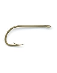 Sports: Mustad Classic Special Bend Long Shank Beak Baitholder Hook with Reversed Point (Pack of 10), Bronze, Size 4 - Mustad