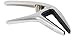Ortega Guitars TWCAPO-CR Twin Capo - Reversible Two Way Capo Fits Curved & Classical Flat Fretboards, Chrome