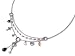 Fossil Stainless Steel JF82211 Ladies Key Multi Chain Charm Necklace