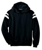 NEW Sport-Tek - Youth Pullover Hooded Sweatshirt with Mesh Arm Stripe.