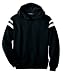 NEW Sport-Tek - Youth Pullover Hooded Sweatshirt with Mesh Arm Stripe.