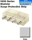 Leviton 5951-SAT Coax and Satellite TV Plug-In Surge Module for 5950 Centers