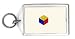 Rubik's Cube Keychain