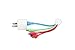 4 in 1 Phone Charger - USB with Four Chargers to Fit Every Phone - Fits Iphone Android Samsung Windows and Ipods and Ipads - Guaranteed to Fit Your Phone - Charges Four Different Phones At Once