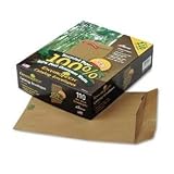 Ampad 19706 Ampad Envirotech Recycled Catalog Envelopes, 9x12, 60lb, Natural Brown,110/Box