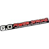 6.0L Power Stroke Intercooled Turbo Diesel Emblem Badge Nameplate for Ford Excursion... by Unknown
