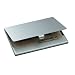 Sigel VZ135 Visitenkarten-Etui, silber, matt, Aluminium, f�r bis zu 15 Karten (max. 91x58 mm), 1 ST
