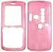 Clear Hot Pink Sony Ericsson W810 W810i Snap on Protective Hard Case Faceplate Cover