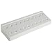 Bel-Art Scienceware 188430000 Polypropylene Microcentrifuge Tube Rack, 8-1/4" Length x 2-3/4" Width x 1-3/8" Height, 20 Places