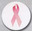 AutoCoaster ~ Breast Cancer Ribbon ~ Tile Drink Coaster for car cupholder ~ c...