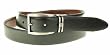 Geoffrey Beene Men's 1 1/2" Leather Reversible Belt, Black/Brown